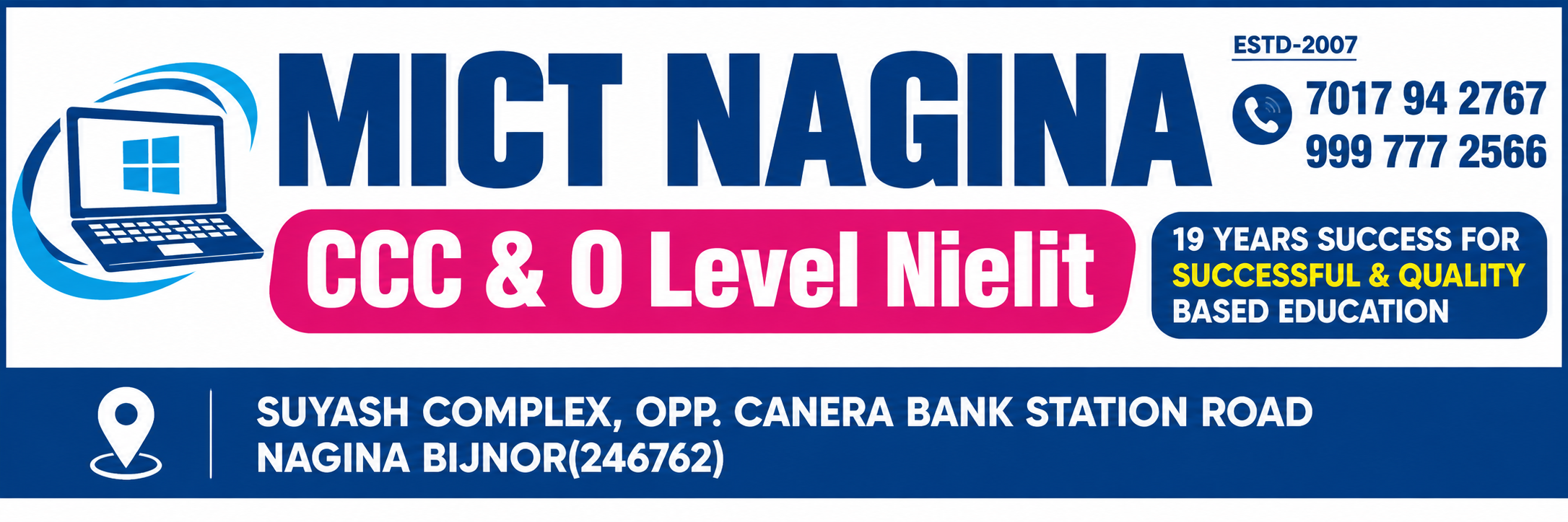 MICT COMPUTER INSTITUTE NAGINA